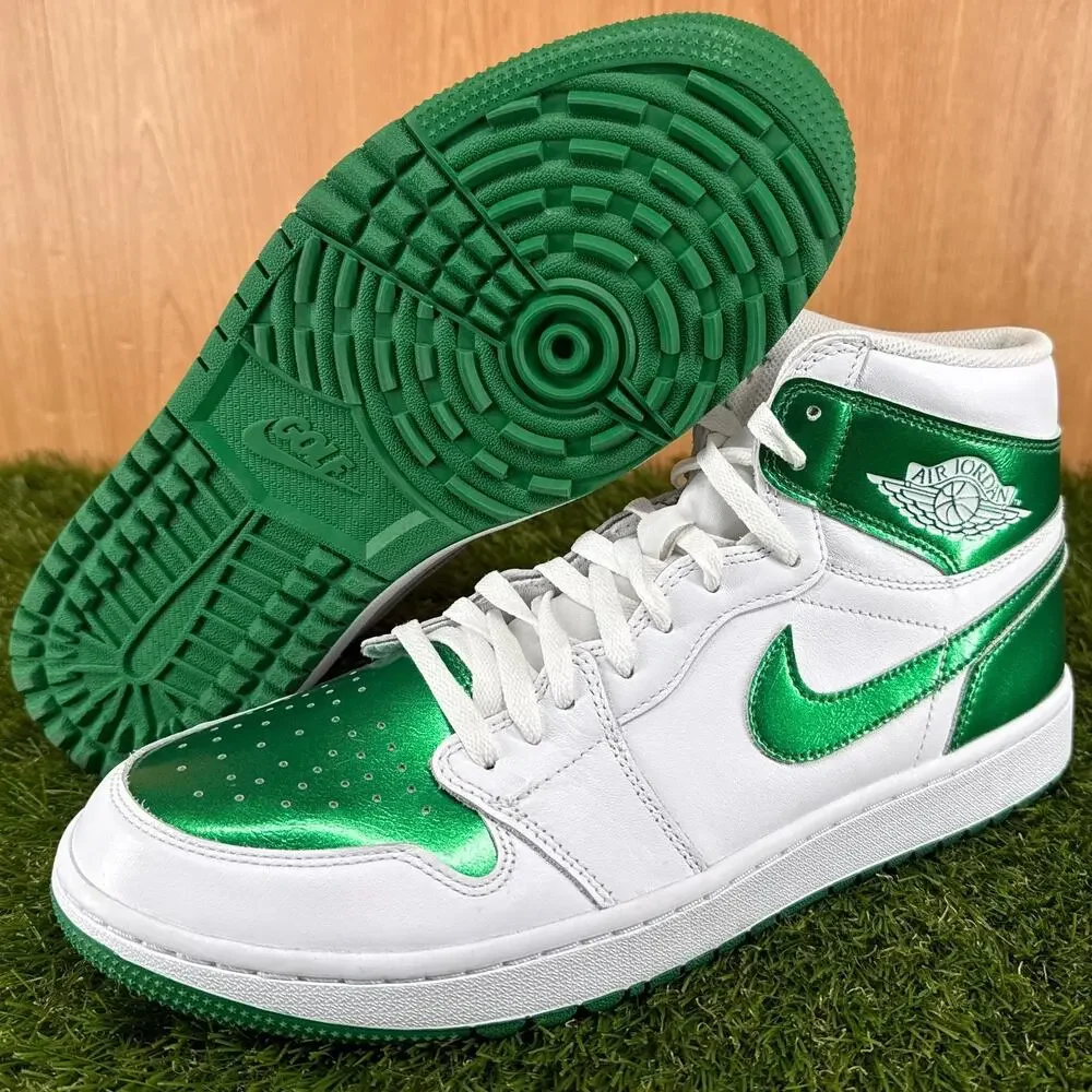 Jordan 1 Retro High Golf Metallic Green DQ0660-130 Men’s US 12 New Without Box